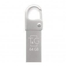 Флеш накопитель USB 64Gb T G Metal TG027, серебристый, USB 2.0 (TG027-64G) Флеш накопитель USB 64Gb T G Metal TG027, серебристый, USB 2.0 (TG027-64G)