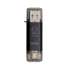 Флеш накопитель USB 32Gb T G Star TG009TC, черный, Type-C / USB 2.0 (TG009TC-32GBK)