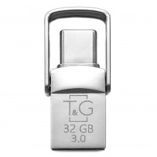Флеш накопитель USB 32Gb T G Metal TG104, серебристый, Type-C / USB 3.0 (TG104TC-32G3) Флеш накопитель USB 32Gb T G Metal TG104, серебристый, Type-C / USB 3.0 (TG104TC-32G3)