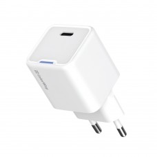 Сетевое зарядное устройство ColorWay, белый, 25 Вт, GaN, 1xType-C (PD3.0), Auto ID (CW-CHS052PD-WT) Сетевое зарядное устройство ColorWay, белый, 25 Вт, GaN, 1xType-C (PD3.0), Auto ID (CW-CHS052PD-WT)