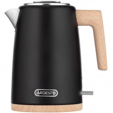 Электрочайник Ardesto EKL-F420BWD, черный, 2200 Вт, 1.7 л, дисковый, индикатор работы, корпус нержавеющая сталь, автоматическое Электрочайник Ardesto EKL-F420BWD, черный, 2200 Вт, 1.7 л, дисковый, индикатор работы, корпус нержавеющая сталь, автоматическое