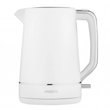 Электрочайник Ardesto EKL-450W, белый, 2200W, 1.7 л, дисковый, пластиковый корпус, индикатор уровня воды, автоматическое Электрочайник Ardesto EKL-450W, белый, 2200W, 1.7 л, дисковый, пластиковый корпус, индикатор уровня воды, автоматическое