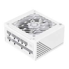 Блок питания 750 Вт, GameMax GS-750G, белый, SFX, модульный, 80+ золотистый, Active PFC, 9.2 см, 3xMolex / 4xSATA / 1x16-pin /