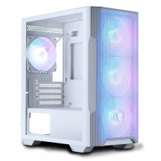 Корпус MSI MAG FORGE M100R, белый, без БП, Micro Tower, для Micro-ATX / Mini-ITX, 1xUSB 3.2 / 2xUSB 2.0, макс. CPU - 160 мм / VGA