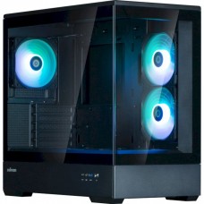 Корпус Zalman P30 V2, черный, Mini Tower, без БП, для Micro ATX / Mini ITX, 1xType-C / 1xUSB 3.0, макс. CPU - 173 мм / VGA - 420