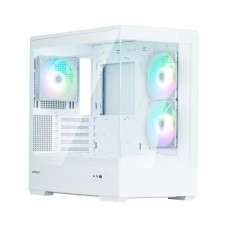 Корпус Zalman P30 V2, белый, Mini Tower, без БП, для Micro ATX / Mini ITX, 1xType-C / 1xUSB 3.0, макс. CPU - 173 мм / VGA - 420