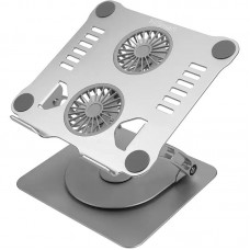 Подставка для ноутбука до 17.3' OfficePro LS111B, черный, алюминий/силикон, регулировка наклона