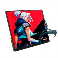 Монитор 14' ZSUS 14A-2K, черный, WLED, IPS, 2160x1440, 15:10, 5 мс, 60 Гц, 350 кд/м?, 1500:1, 85°/85°, 2хType-C/mini-HDMI