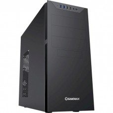 Корпус GameMax MT833-2U3 черный, без БП, Miditower, ATX/MicroATX/Mini-ITX, 2хUSB 3.0,2хUSB 2.0, 441х185х420 мм, 0.5мм (MT833-2U3)