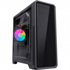 Корпус GameMax G561E-BK, черный, без БП, Mid Tower, для ATX / MicroATX / Mini-ITX, 1xUSB 3.0 / 2xUSB 2.0, макс. CPU - 156 мм / VGA