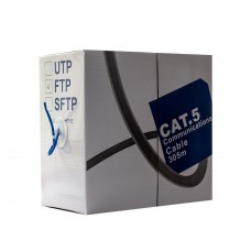 Кабель FTP, CCA, для внутренней прокладки, 4x2x0,48 мм, кат.5e, GTL, бухта 305 м (GTLFTP42485E305)
