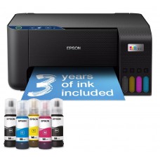 МФУ струйное цветное A4 Epson L3231, черный, 5760х1440 dpi, до 33/15 стр/мин, USB, встроенное СНПЧ, чернила Epson 103 (C11CJ68408)