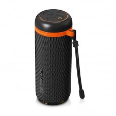 Колонка портативная 2.0 REAL-EL X-7011 черный, 2 x 5 Вт, пластиковый корпус, bloetooth, USB-А/USB-C, RGB подсветка, питание от