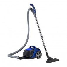 Пылесос Castle CW-110B, черный/синий, 900W, безмешковый, циклонный, регулятор мощности на ручке, объем пылесборника 4л, губчатый