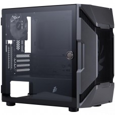 Корпус 1stPlayer D3-A-BK-1F7-14-1F7, черный, без БП, Midi Tower, Micro ATX / Mini ITX, 1xUSB 3.0 / 2xUSB 2.0, макс. CPU - 190 мм /