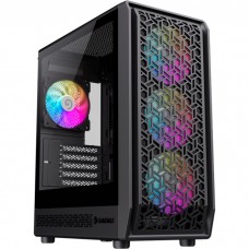 Корпус GameMax Forge COC, черный, без БП, Midi Tower, Micro ATX / Mini ITX, Type-C / USB 3.0 / USB 2.0, макс. CPU - 155 мм / VGA -