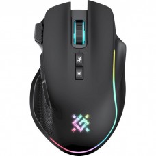 Мышь беспроводная Defender Thunder GM-213, черный, USB адаптер 2.4 ГГц, оптическая, 1000-1600 dpi, 8 кнопок, радиус действия до 10