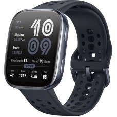 Смарт-часы Xiaomi Amazfit Bip 6, черный, 1.97' (390x450, AMOLED, сенсорный), bloetooth, GPS, 340 mAh, 5 ATM, Android / iOS