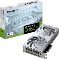 Видеокарта GeForce RTX 5060 Ti, Gigabyte, EAGLE OC ICE, 16Gb GDDR7, 128-bit, HDMI/3xDP, 2617/28000 MHz, 8-pin (GV-N506TEAGLEOC Видеокарта GeForce RTX 5060 Ti, Gigabyte, EAGLE OC ICE, 16Gb GDDR7, 128-bit, HDMI/3xDP, 2617/28000 MHz, 8-pin (GV-N506TEAGLEOC
