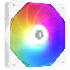 Вентилятор 120 мм, ID-Cooling TF-12025-PRO Reverse белый, 120x120x25 мм ARGB, 500~1800±10% об/мин, 15.2-35.2 дБ, 82.5CFM,