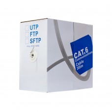 Кабель UTP, CCA, для внутренней прокладки, 4x2x0,48 мм, кат.6, GTL, бухта 305 м (GTLUTP42486305)