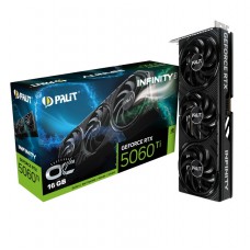 Видеокарта GeForce RTX 5060 Ti, Palit, Infinity 3 OC, 16Gb GDDR7, 128-bit, HDMI/3xDP, 2662/28000 MHz, 8-pin (NE7506TS19T1-GB2061S) Видеокарта GeForce RTX 5060 Ti, Palit, Infinity 3 OC, 16Gb GDDR7, 128-bit, HDMI/3xDP, 2662/28000 MHz, 8-pin (NE7506TS19T1-GB2061S)