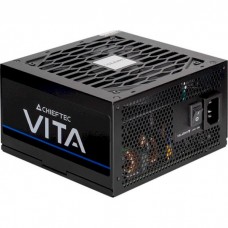 Блок питания 850 Вт, Chieftec VITA SM3, черный, полумодульный, 80+ Bronze, 120 мм, 3xMolex / 6xSATA / 1x16-pin / 4x6+2-pin /