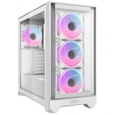 Корпус 2E Gaming Dominator Pro (G2302W), белый, без БП, Mid Tower, для ATX / Micro ATX / Mini ITX, 1xType-C / 2xUSB 3.0, макс. CPU