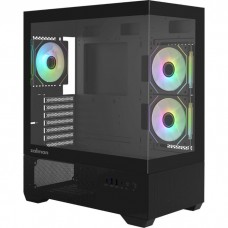 Корпус Zalman Chronix, черный, Mid Tower, без БП, для ATX / Micro ATX / Mini ITX, 1xType-C / 1xUSB 3.0 / 1xUSB 2.0, макс. CPU -