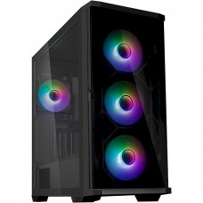 Корпус Zalman Z10 DUO, черный, Mid Tower, без БП, для ATX / Micro ATX / Mini ITX, 1xType-C / 2xUSB 3.1, макс. CPU - 173 мм / VGA -