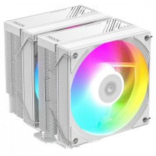 Кулер для процессора ID-Cooling FROZN A620 PRO SE ARGB SNOW, 2x120 мм, 6 тепловых трубок, алюминий/медь, Intel: 1851, 1700, 1200,