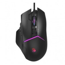 Мышь Bloody W95 Ultra, Stone черный, USB, оптическая (сенсор Alpha 20K), 100 - 20 000 cpi, 40G, 350IPS, RGB подсветка, 8