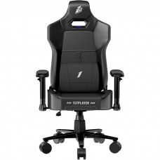 Игровое кресло 1stPlayer K3 Fabric черный, pu+ткань, максимально допустимая нагрузка 140 кг, регулируемая спинка с углом наклона