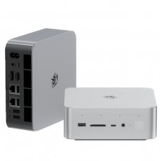 Неттоп Beelink GTi13 Ultra, серебристый, Core i9-13900HK (14x2.6-5.4 GHz), 32Gb DDR5 5200 MHz SO-DIMM (2/2), 1Tb SSD NVMe Gen4,