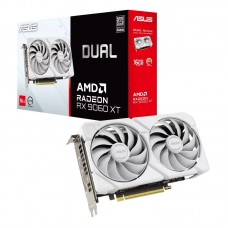 Видеокарта Radeon RX 9060 XT, Asus, DUAL (белый Edition), 16Gb GDDR6, 128-bit, HDMI/2xDP, 3250/20000 MHz, 8-pin Видеокарта Radeon RX 9060 XT, Asus, DUAL (белый Edition), 16Gb GDDR6, 128-bit, HDMI/2xDP, 3250/20000 MHz, 8-pin