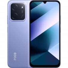 Смартфон Poco C85, Purple, 2 Nano-SIM, 6.9' (1600х720, IPS, 120 Гц), MediaTek Helio G81-Ultra (8 ядер), Mali-G52 MP2, RAM 6GB, ROM