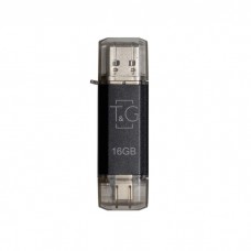 Флеш накопитель USB 16Gb T G Star TG009TC, черный, Type-C / USB 2.0 (TG009TC-16GBK)