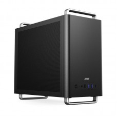 Корпус 2E Credo V300B Mesh, черный, без БП, Mini Tower, для Micro ATX / Mini ITX, 1xType-C / 2xUSB 3.0 / 1xUSB 2.0, макс. CPU -