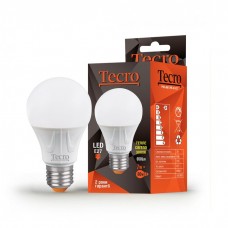 Лампа светодиодная Tecro LED, E27, 7W, 3000K, 650Лм, 220V, осветл. 270? (PRO-A60-7W-3K-E27)