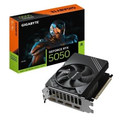 Видеокарта GeForce RTX 5050, Gigabyte, 8Gb GDDR6, 128-bit, 2xHDMI/2xDP, 2572/20000 MHz, 8-pin (GV-N5050D6-8GD) Видеокарта GeForce RTX 5050, Gigabyte, 8Gb GDDR6, 128-bit, 2xHDMI/2xDP, 2572/20000 MHz, 8-pin (GV-N5050D6-8GD)
