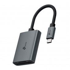 Кардридер USB TP-Link, Grey, Type-C 3.0 - SD / microSD, 15 см (UA430C)
