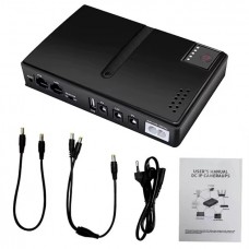 Источник бесперебойного питания роутера - модема (UPS) DC1018L 11600mAh 4 аккумулятора по 2900маг Источник бесперебойного питания роутера - модема (UPS) DC1018L 11600mAh 4 аккумулятора по 2900маг