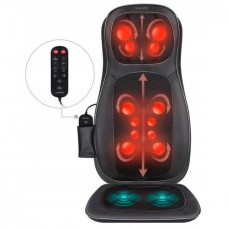 Массажная накидка на кресло Naipo Neck and Back MGBK-C2030 с подогревом и вибрацией черная