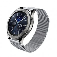 Ремешок Миланская петля 22 mm Gear S3/S2 (серебристый) Ремешок Миланская петля 22 mm Gear S3/S2 (серебристый)