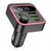 FM-трансмиттер Hoco E85 Tiger PD20W+QC3.0 car BT FM transmitter чорный