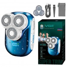 Электробритва VGR V-346, IPX5, синий