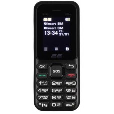 Кнопочный телефон 2E S180 (2024) 2 SIM черный Кнопочный телефон 2E S180 (2024) 2 SIM черный