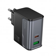 Адаптер сетевой HOCO Star Speed charger CS74A |1Type-C/1USB, 3A/45W, PD/QC| Адаптер сетевой HOCO Star Speed charger CS74A |1Type-C/1USB, 3A/45W, PD/QC|