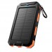 Универсальная мобильная батарея HOCO Platinum solar dual lighting power bank J164 8000mAh |2USB/1Type-C, 2A|