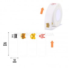 Этикетки NIIMBOT T12*40-160 ZOO Color For D11/D110/D101/H1S (A2A68301001) Этикетки NIIMBOT T12*40-160 ZOO Color For D11/D110/D101/H1S (A2A68301001)